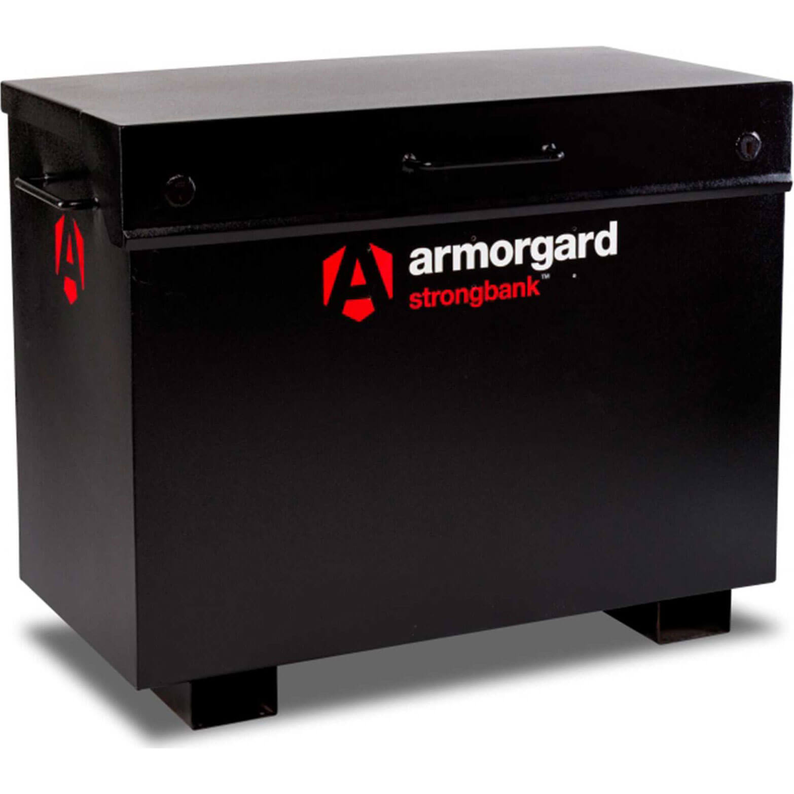Image of Armorgard Strongbank Secure Site Storage Box 1300mm 690mm 970mm