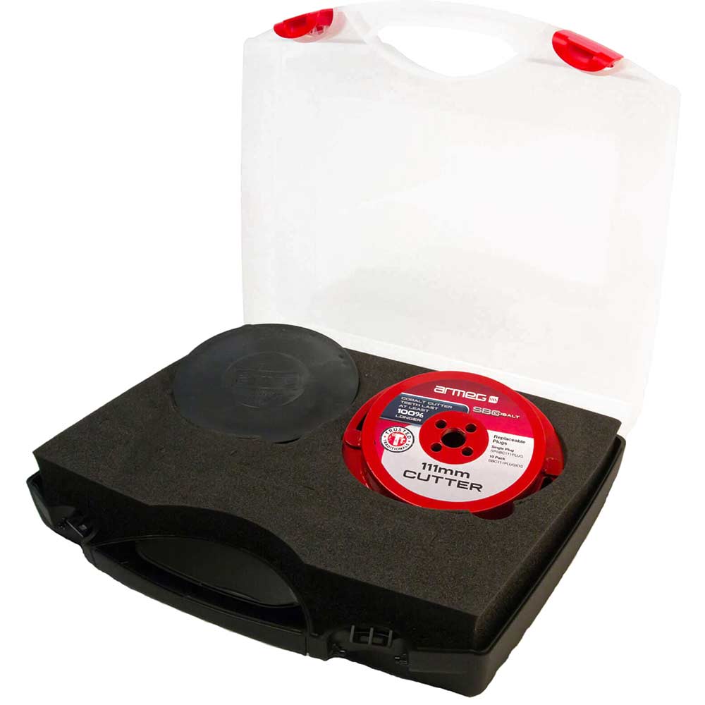 Armeg 111mm Diameter Plug Solid Board Cutter Set