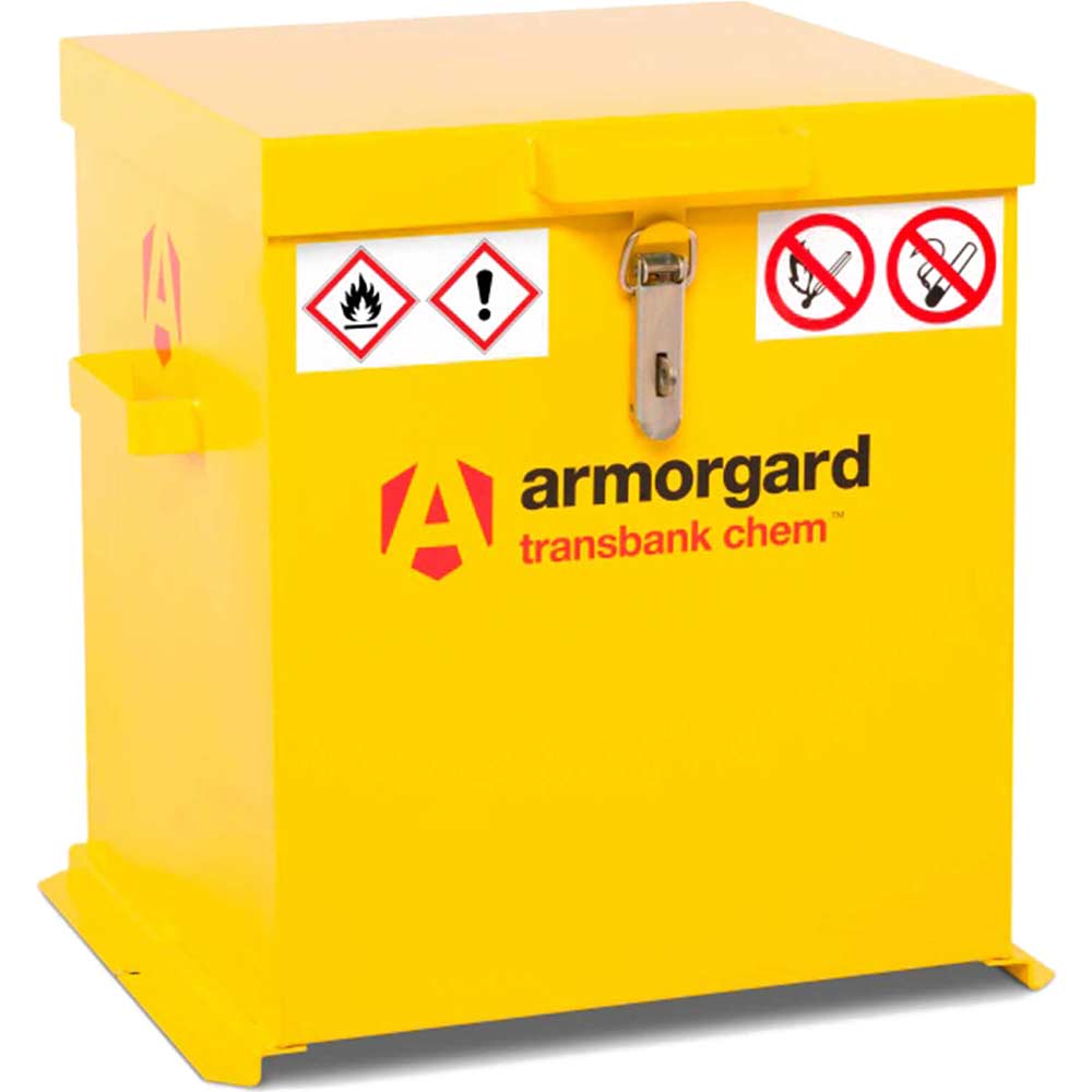 Armorgard Transbank Chem Chemicals Secure Storage Box 530mm 485mm 540mm