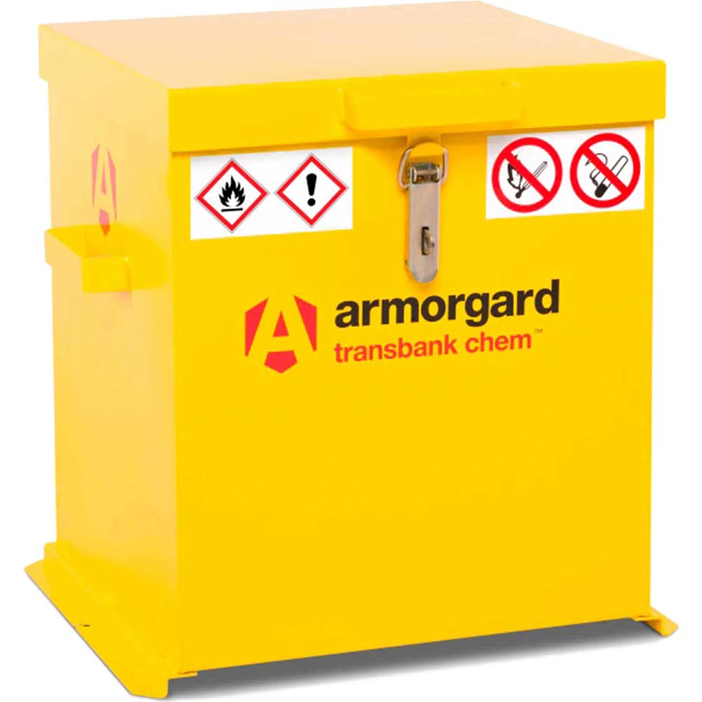 Image of Armorgard Transbank Chem Chemicals Secure Storage Box 530mm 485mm 540mm