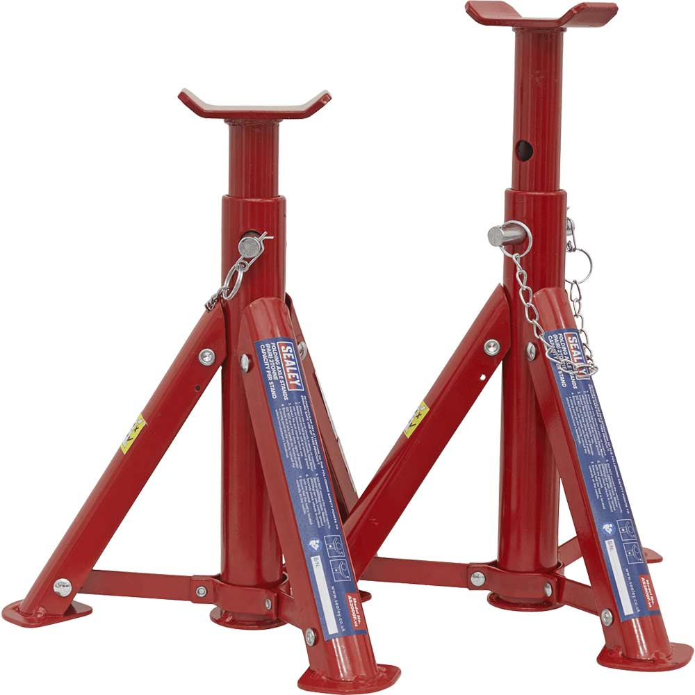 Image of Sealey Folding Type Axle Stands