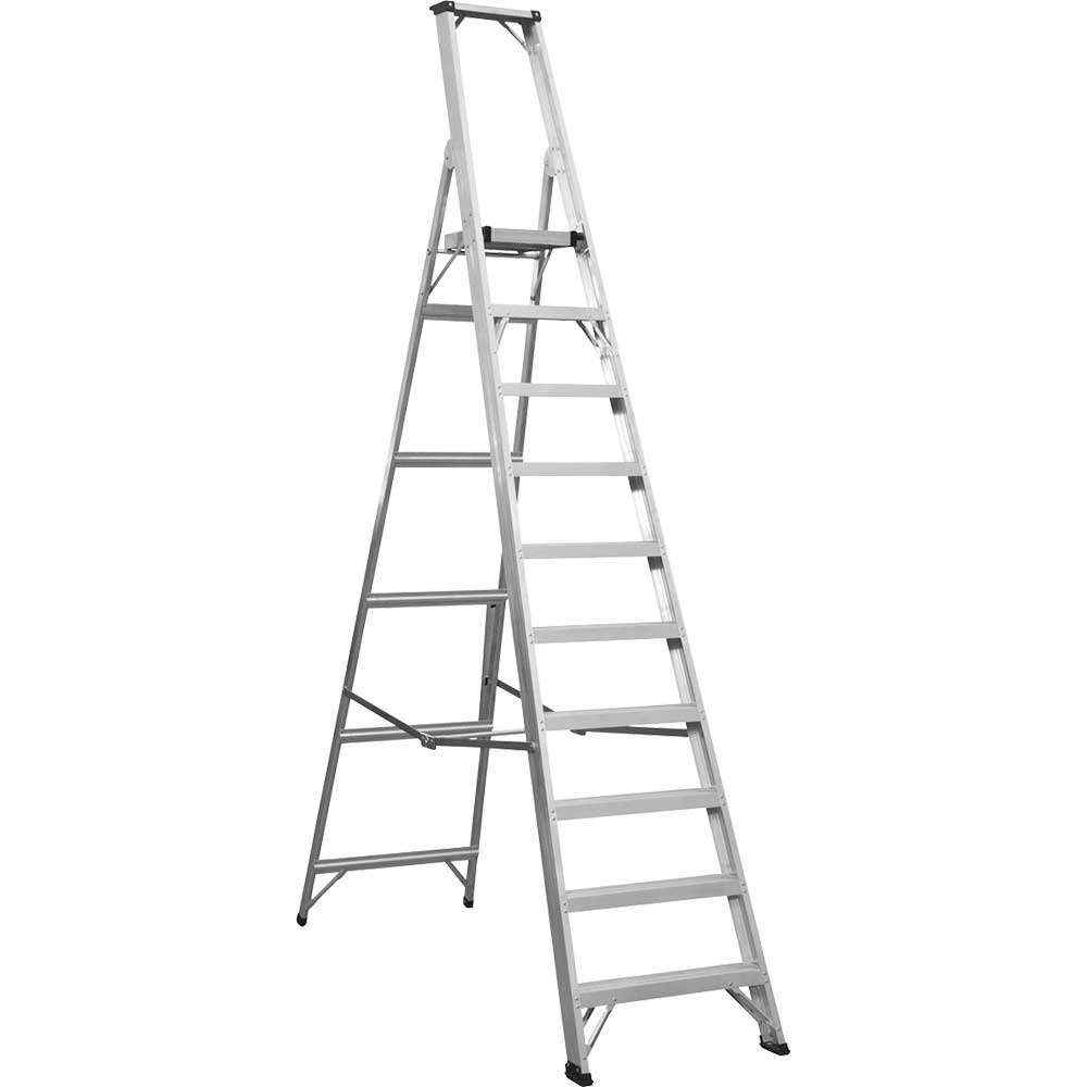 Sealey Industrial Aluminium Step Ladder 10