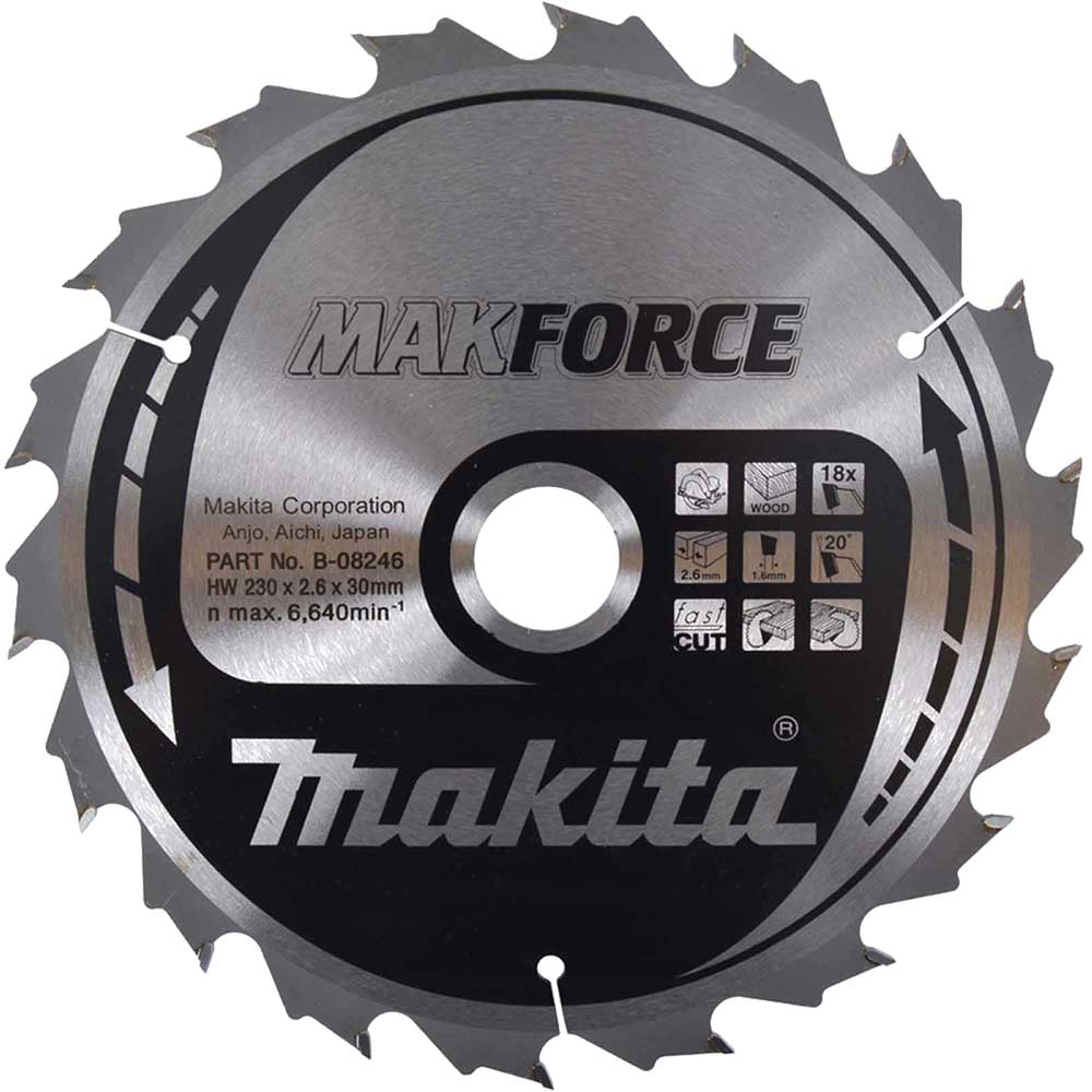 MAKFORCE Wood Cutting Saw Blade