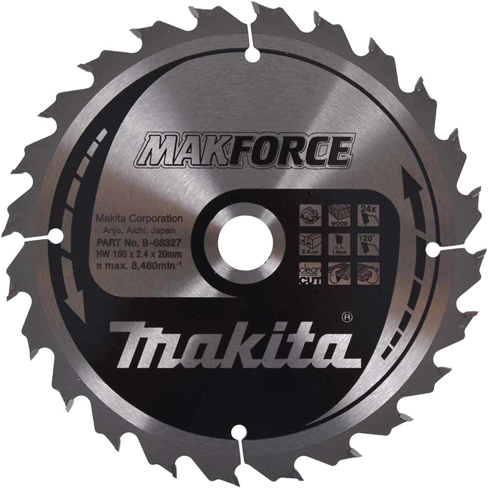 Image of Makita MAKFORCE Wood Cutting Saw Blade