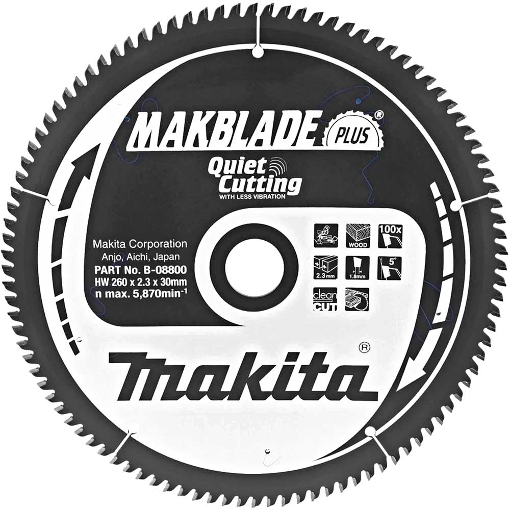 MAKBLADE Plus Wood Cutting Saw Blade
