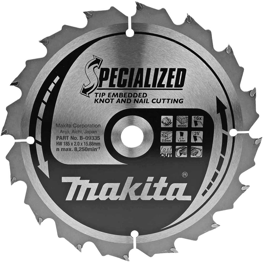 SPECIALIZED Knot and Nail Cutting Saw Blade