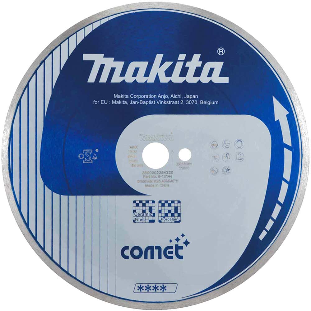 Image of Makita Comet Continuous Rim Diamond Cutting Disc