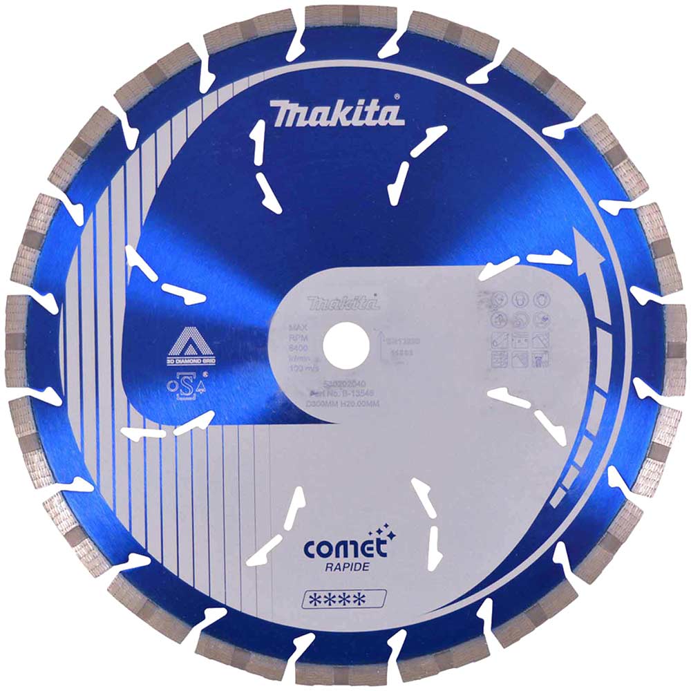 Comet Dry and Wet Diamond Cutting Disc