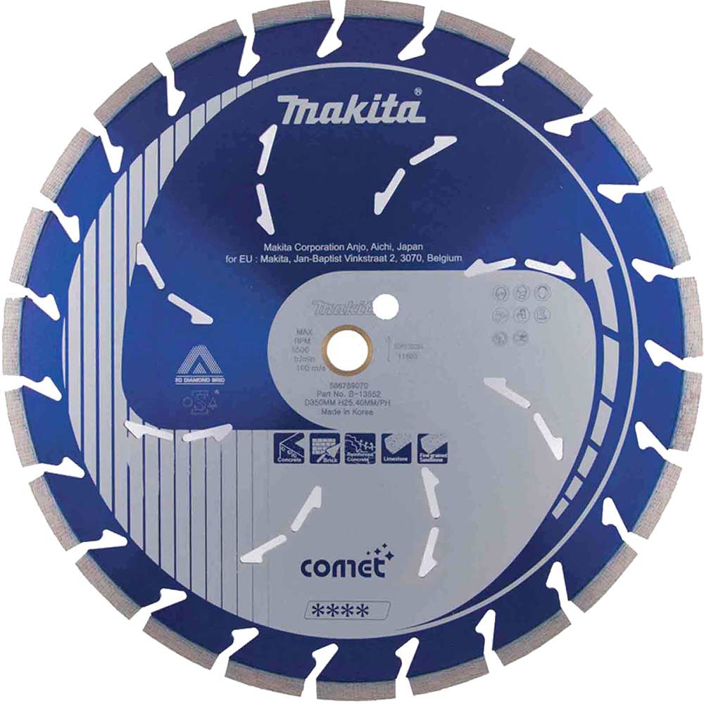 Comet Dry and Wet Diamond Cutting Disc
