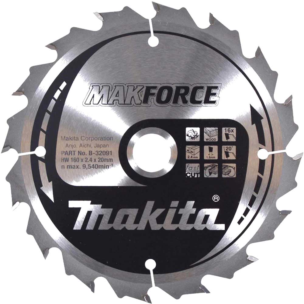 MAKFORCE Circular Saw Blade for Wood Cutting