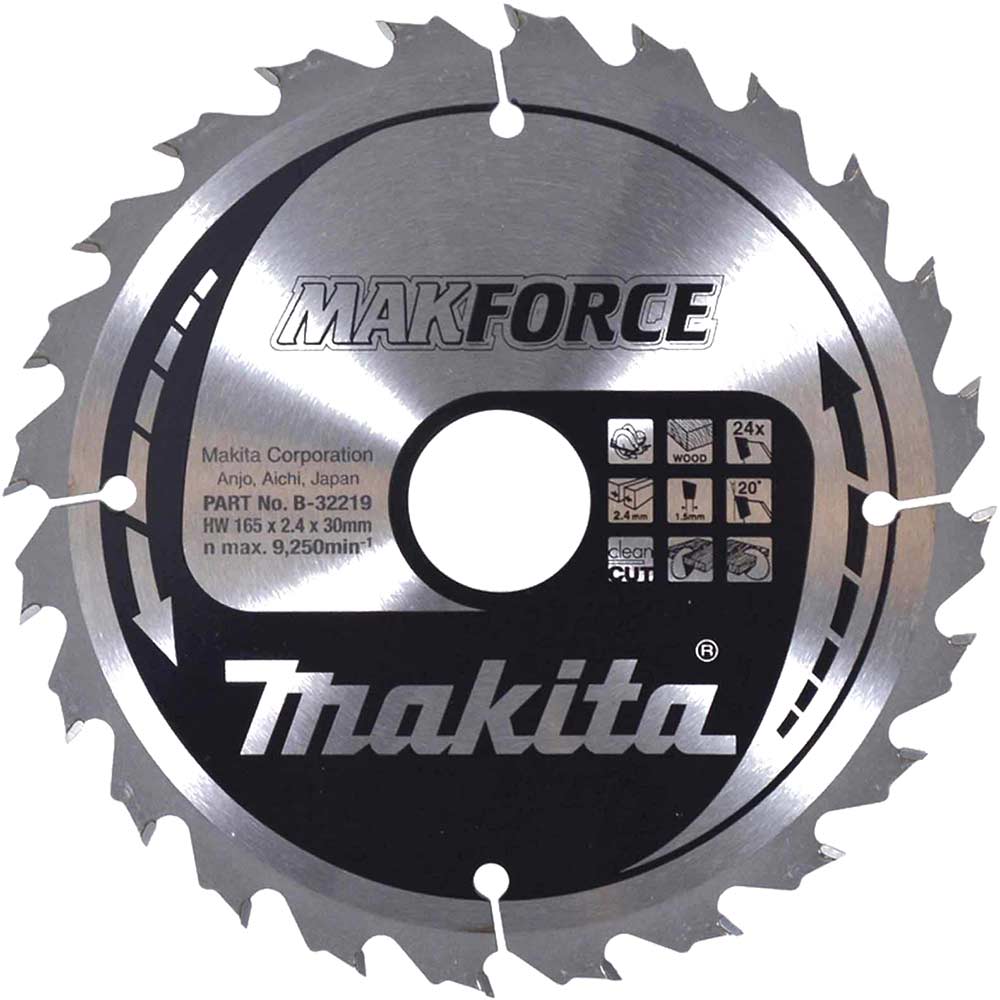 MAKFORCE Circular Saw Blade for Wood Cutting