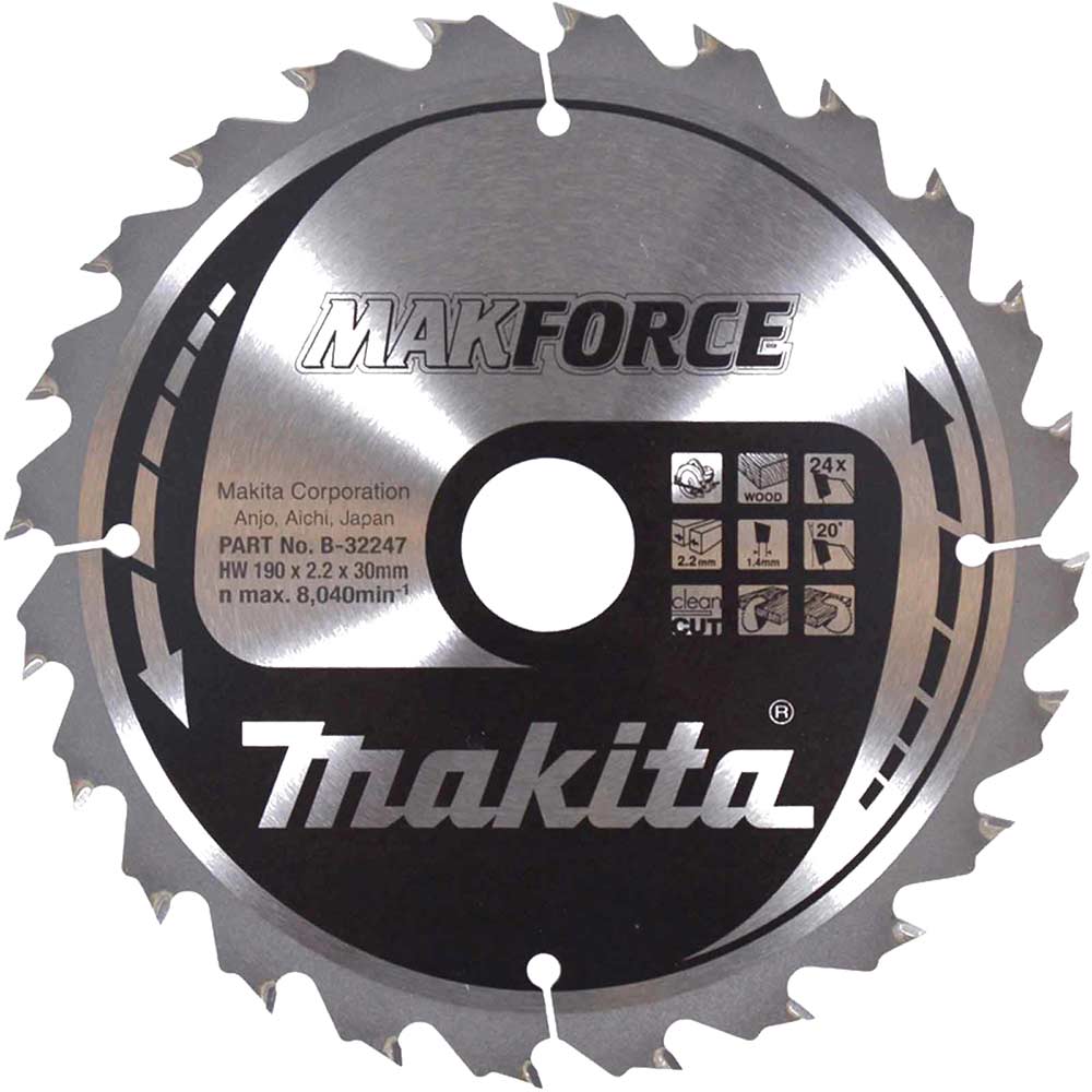 MAKFORCE Circular Saw Blade for Wood Cutting