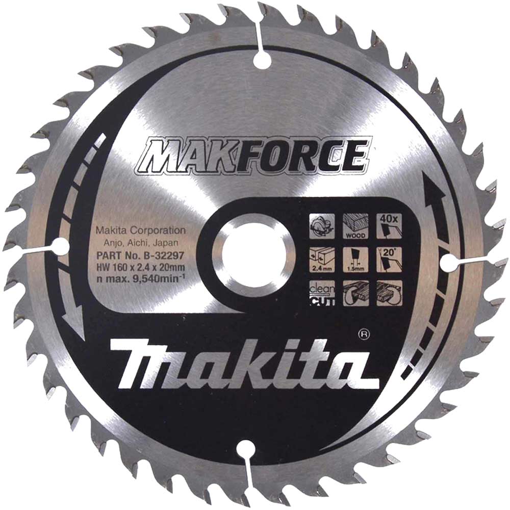 MAKFORCE Circular Saw Blade for Wood Cutting