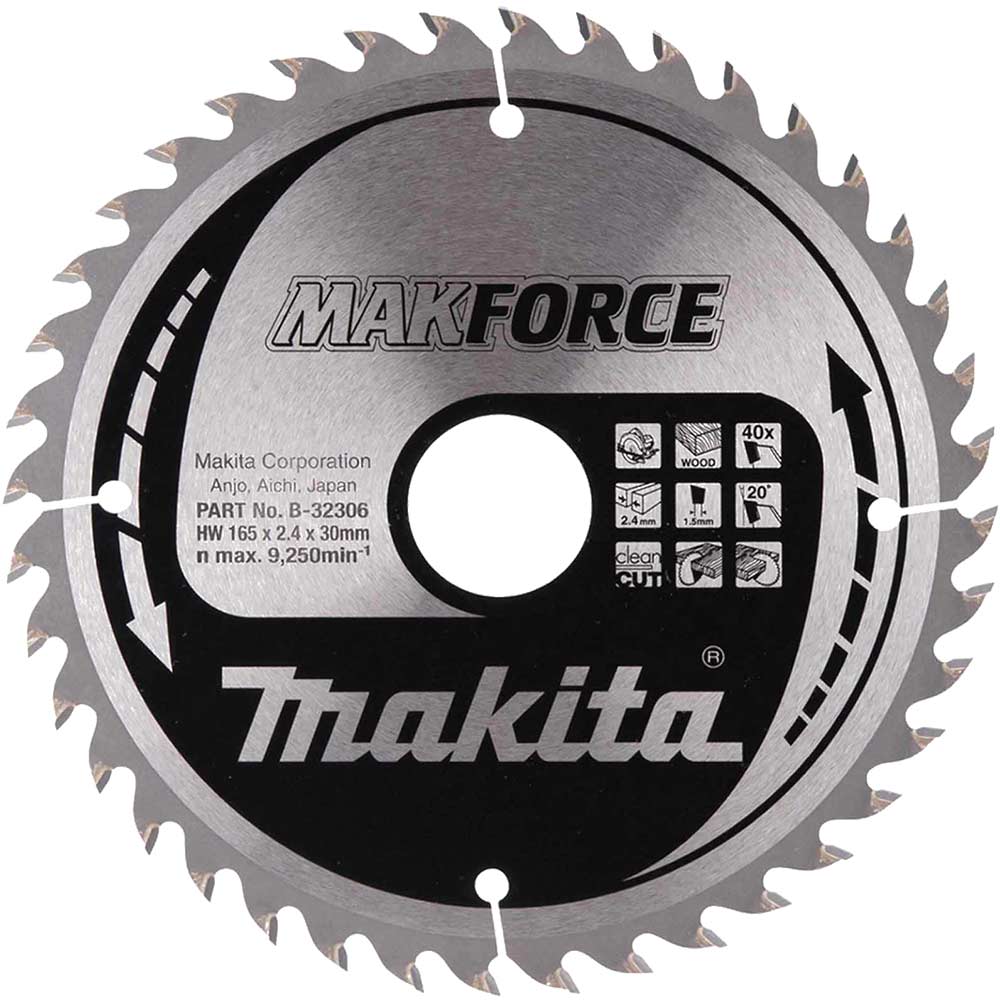 MAKFORCE Circular Saw Blade for Wood Cutting