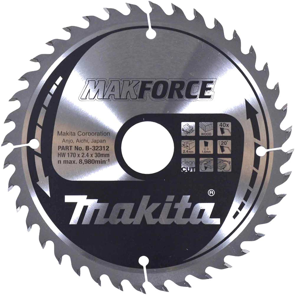 MAKFORCE Circular Saw Blade for Wood Cutting