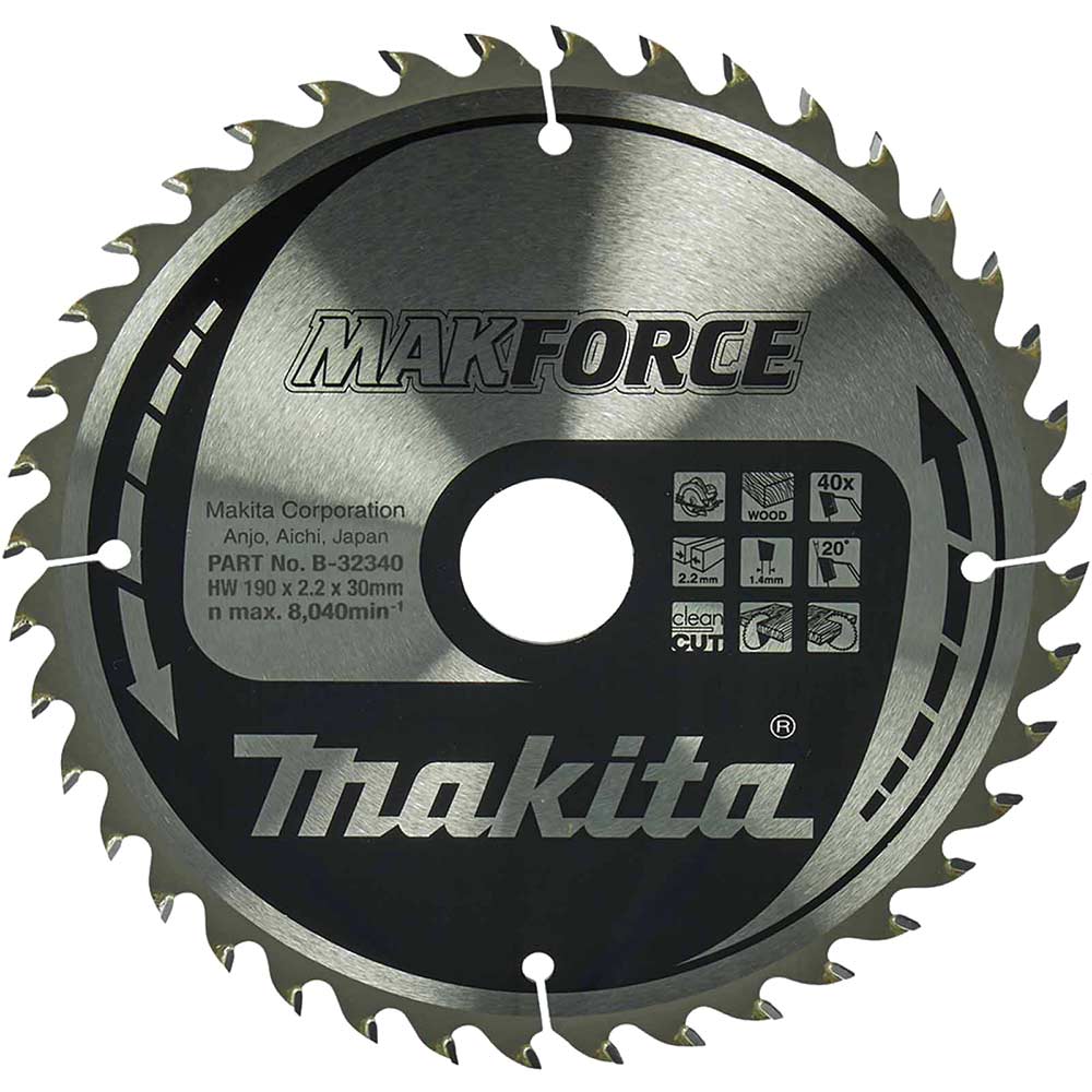 MAKFORCE Circular Saw Blade for Wood Cutting