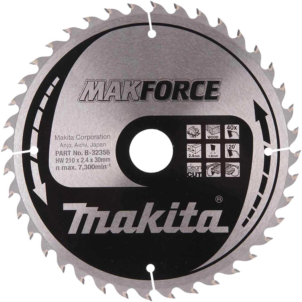 MAKFORCE Circular Saw Blade for Wood Cutting