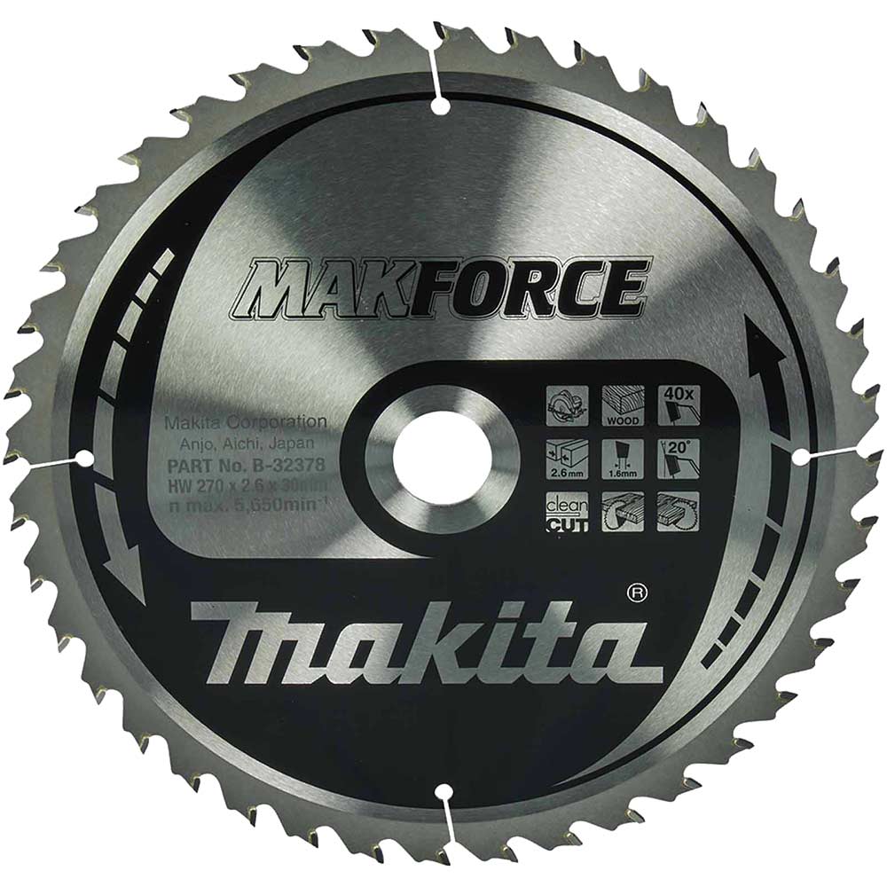 MAKFORCE Circular Saw Blade for Wood Cutting
