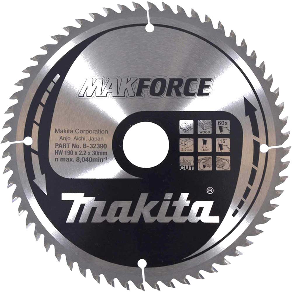 MAKFORCE Circular Saw Blade for Wood Cutting