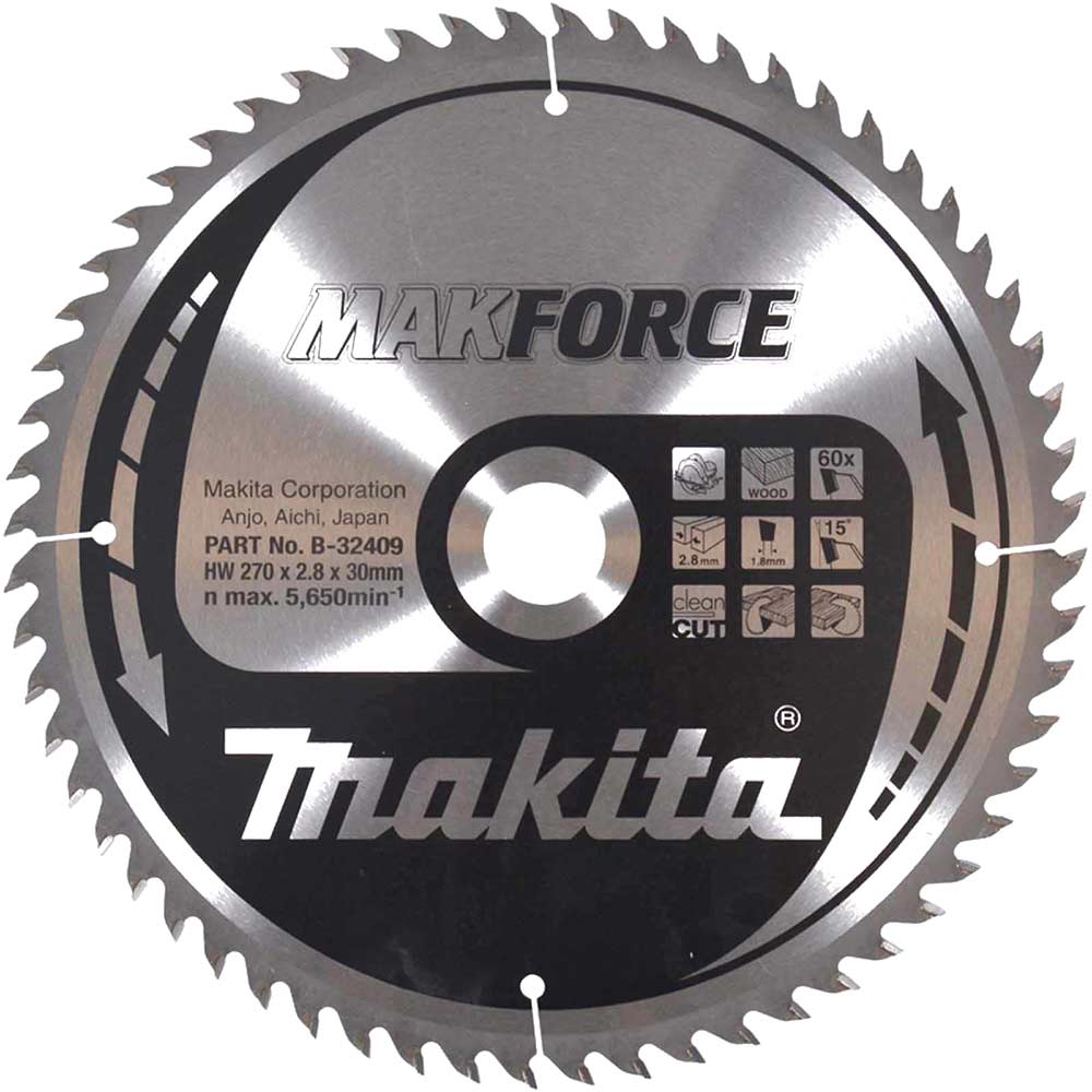 MAKFORCE Circular Saw Blade for Wood Cutting