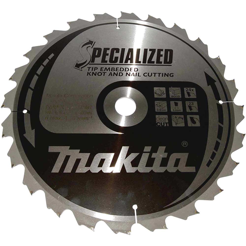 SPECIALIZED Circular Saw Blade for Knot and Nail Cutting