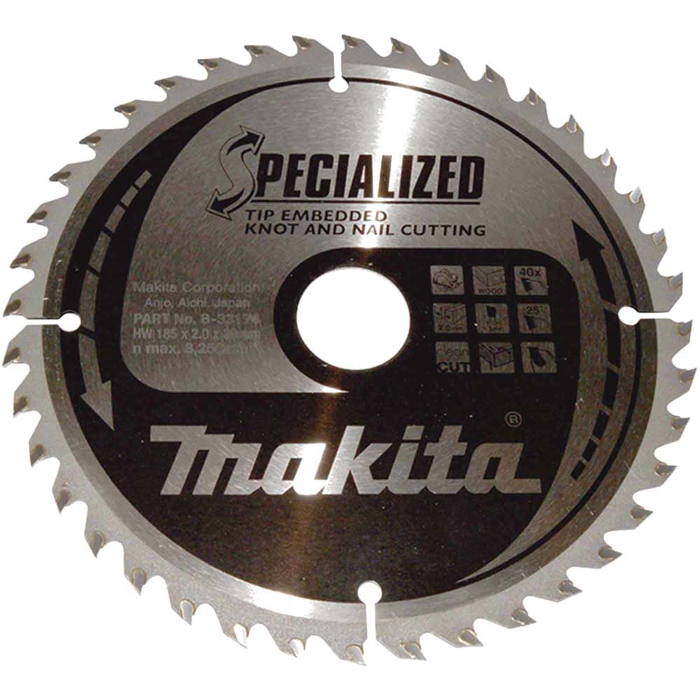 SPECIALIZED Circular Saw Blade for Knot and Nail Cutting