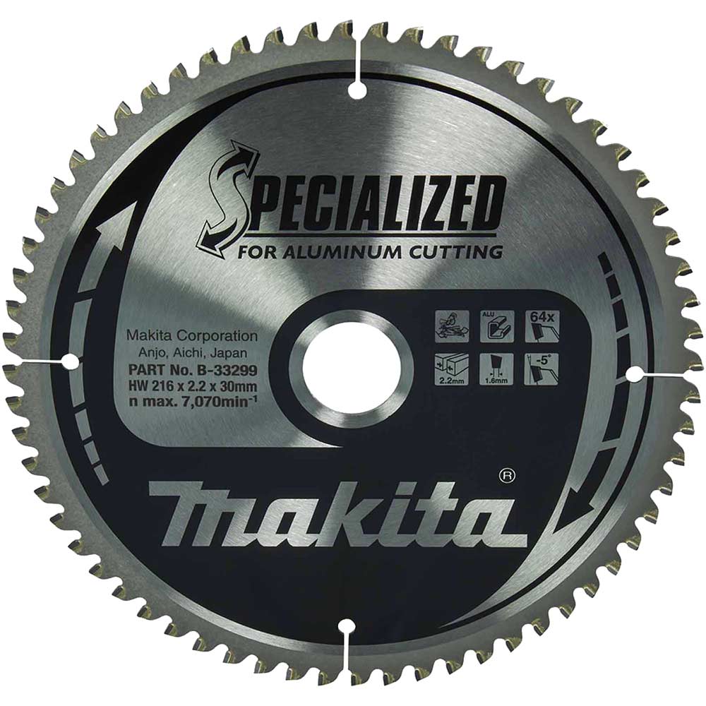 SPECIALIZED Circular Saw Blade for Aluminium Cutting