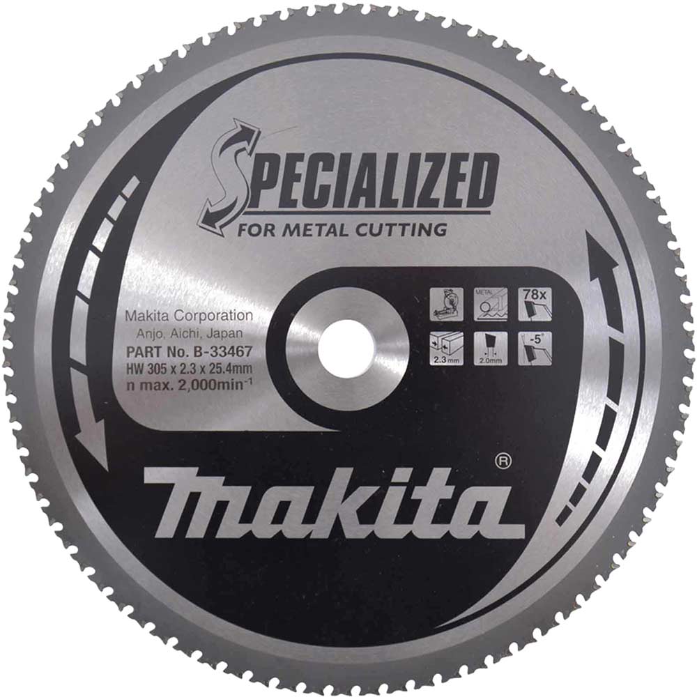 SPECIALIZED Circular Saw Blade for Mild Steel Cutting