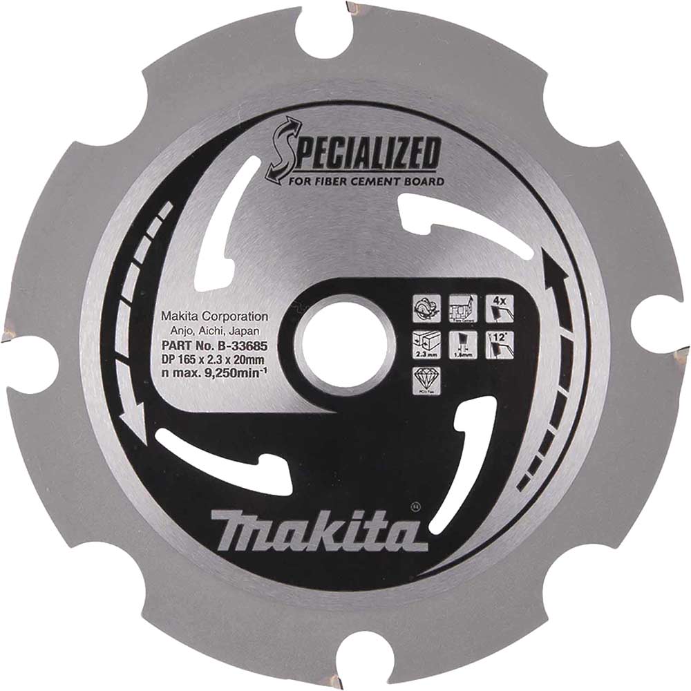 SPECIALIZED PCD Circular Saw Blade for Fiber Cement Board