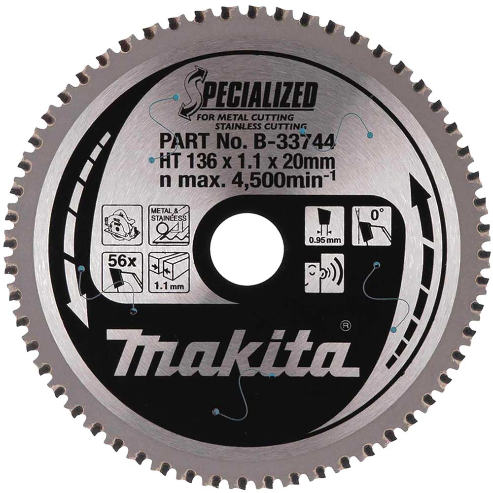 SPECIALIZED Circular Saw Blade for Stainless Steel Cutting