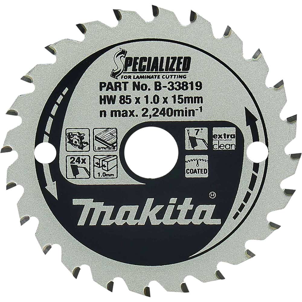 Image of Makita SPECIALIZED Circular Saw Blade for Laminate Cutting