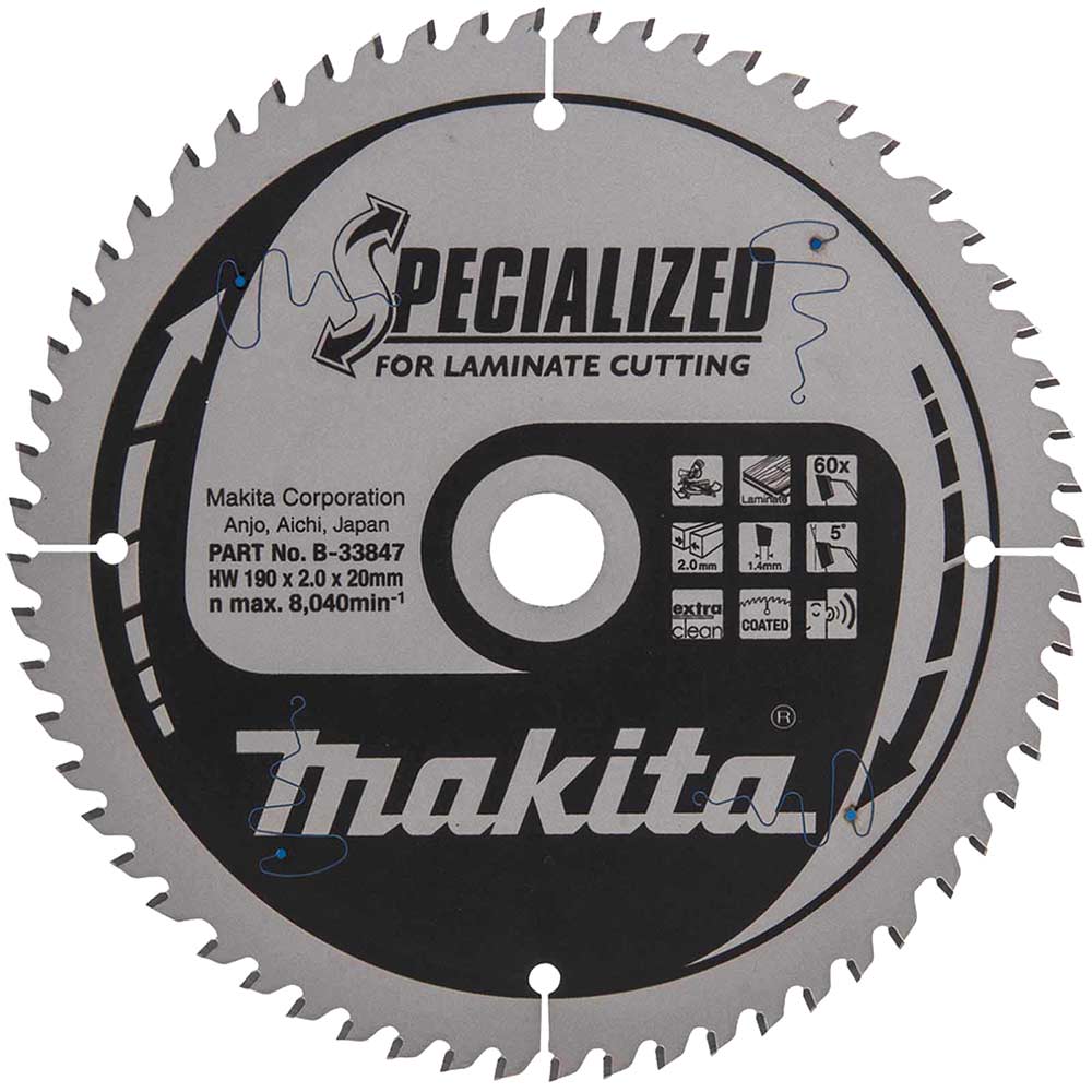 SPECIALIZED Circular Saw Blade for Laminate Cutting