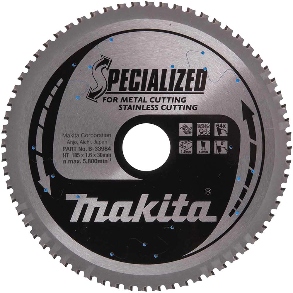 SPECIALIZED Circular Saw Blade for Stainless Steel Cutting