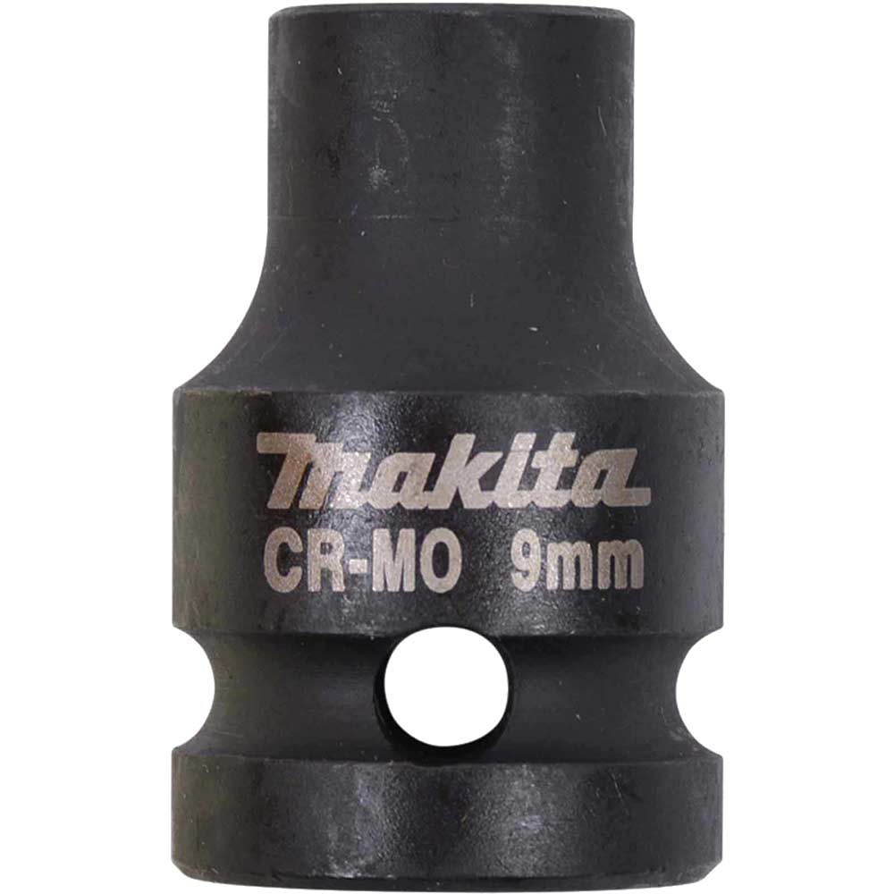 Image of Makita 1/2" Drive CR-MO Hexagon Impact Socket Metric 1/2" 9mm