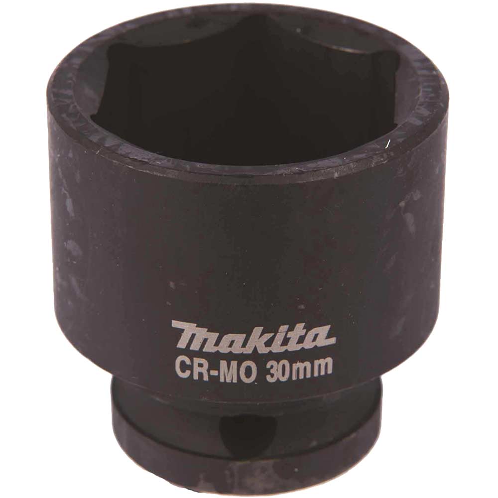 Image of Makita 1/2" Drive CR-MO Hexagon Impact Socket Metric 1/2" 30mm