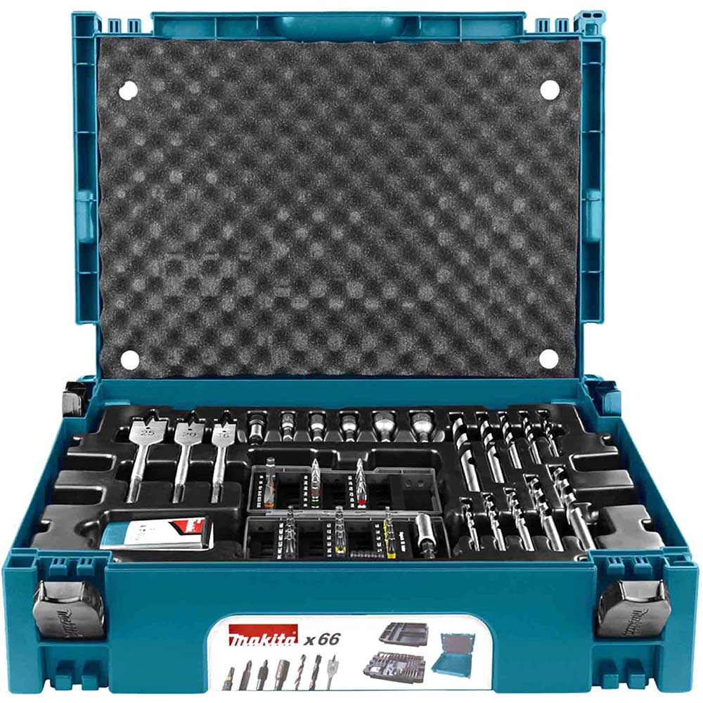 66 Piece MakPac Drill and Screwdriver Bit Set