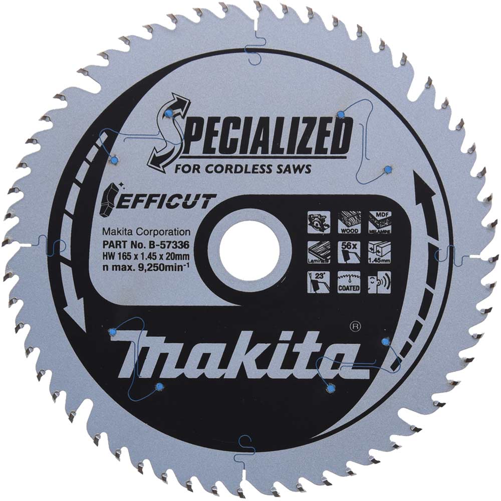 Image of Makita SPECIALIZED Efficut Circular Saw Blade for Laminate Cutting