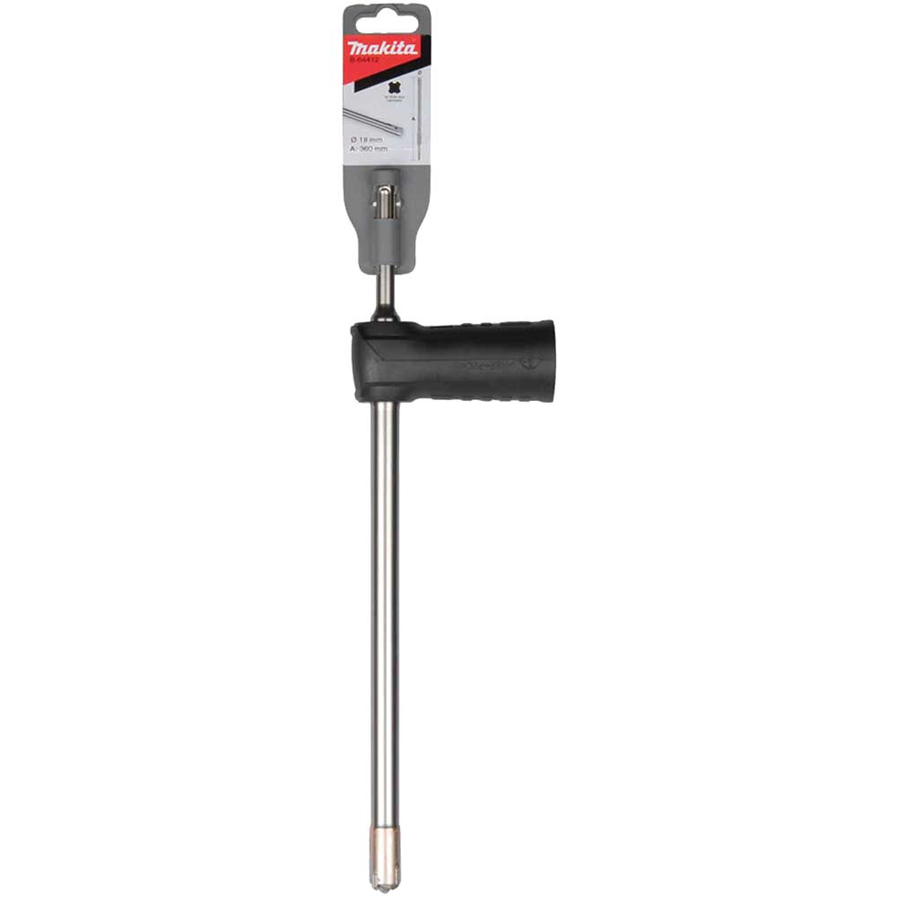Image of Makita SDS Plus Dust Extraction Drill Bits 18mm 360mm Pack of 1