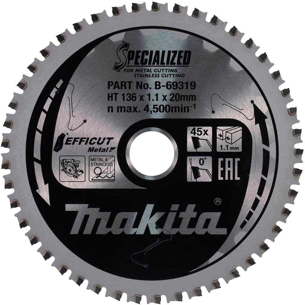 SPECIALIZED Efficut Circular Saw Blade for Stainless Steel