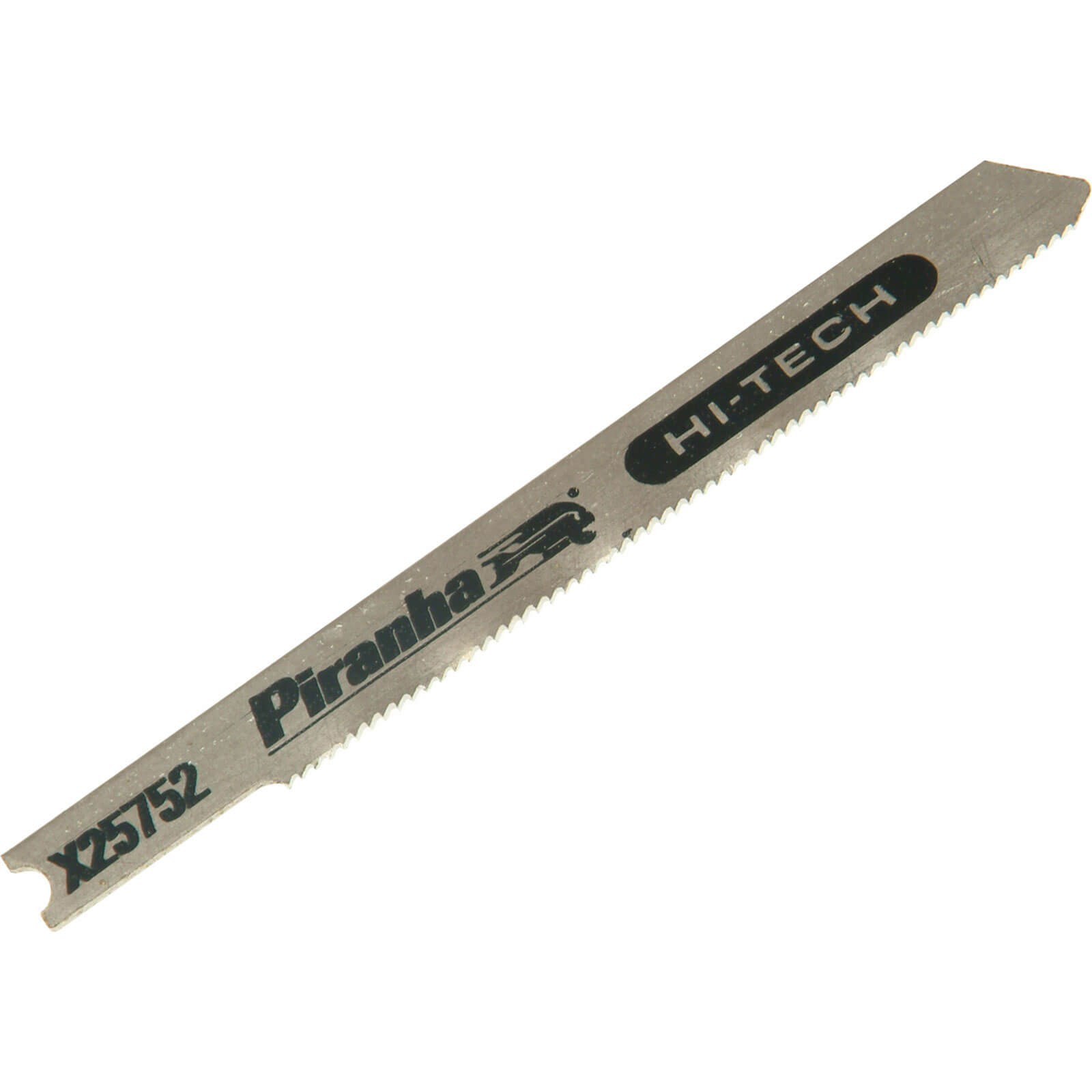 Image of Black and Decker X25752 Piranha Hi Tech Metal HSS U Shank Jigsaw Blades Pack of 2