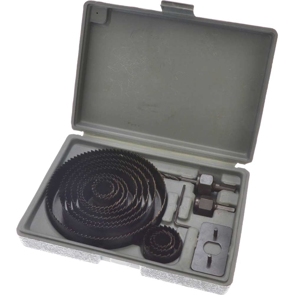 Image of BlueSpot 16 Piece Multi Hole Saw Set