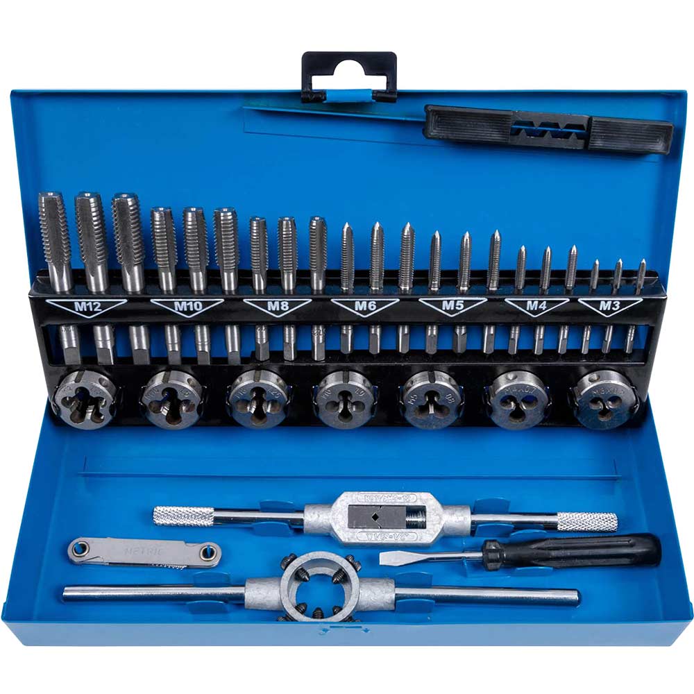 Bluespot 32 Piece Metric Tap And Die Set