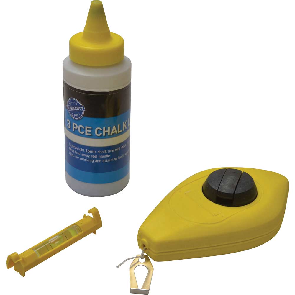 Image of BlueSpot 3 Piece Chalk Line Set