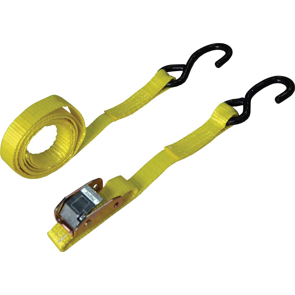 BlueSpot S Hook Cam Buckle Tie Down Straps 25mm 2m 250kg