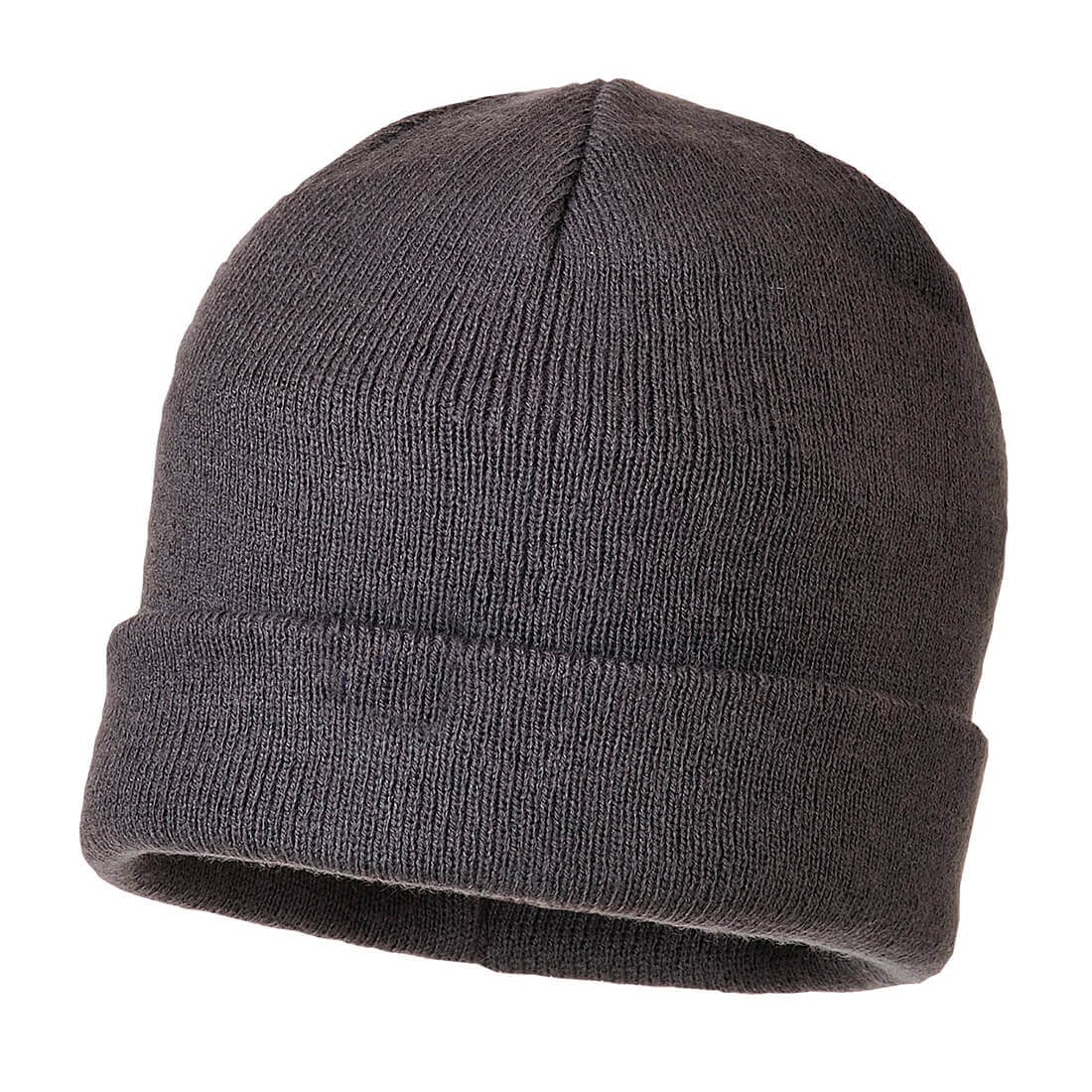 Image of Portwest Insulatex Lined Knit Hat Grey One Size