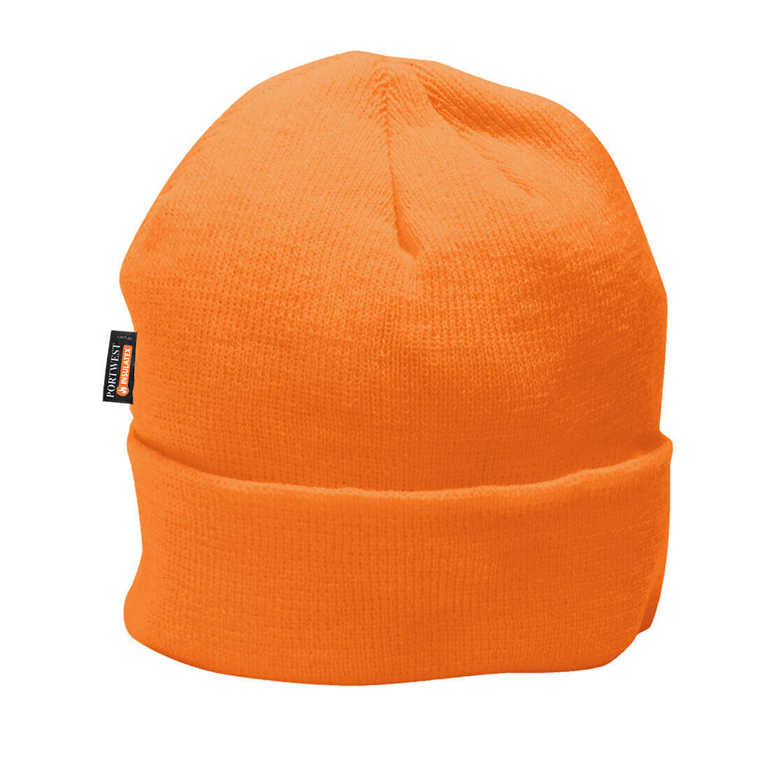 Image of Portwest Insulatex Lined Knit Hat Orange One Size