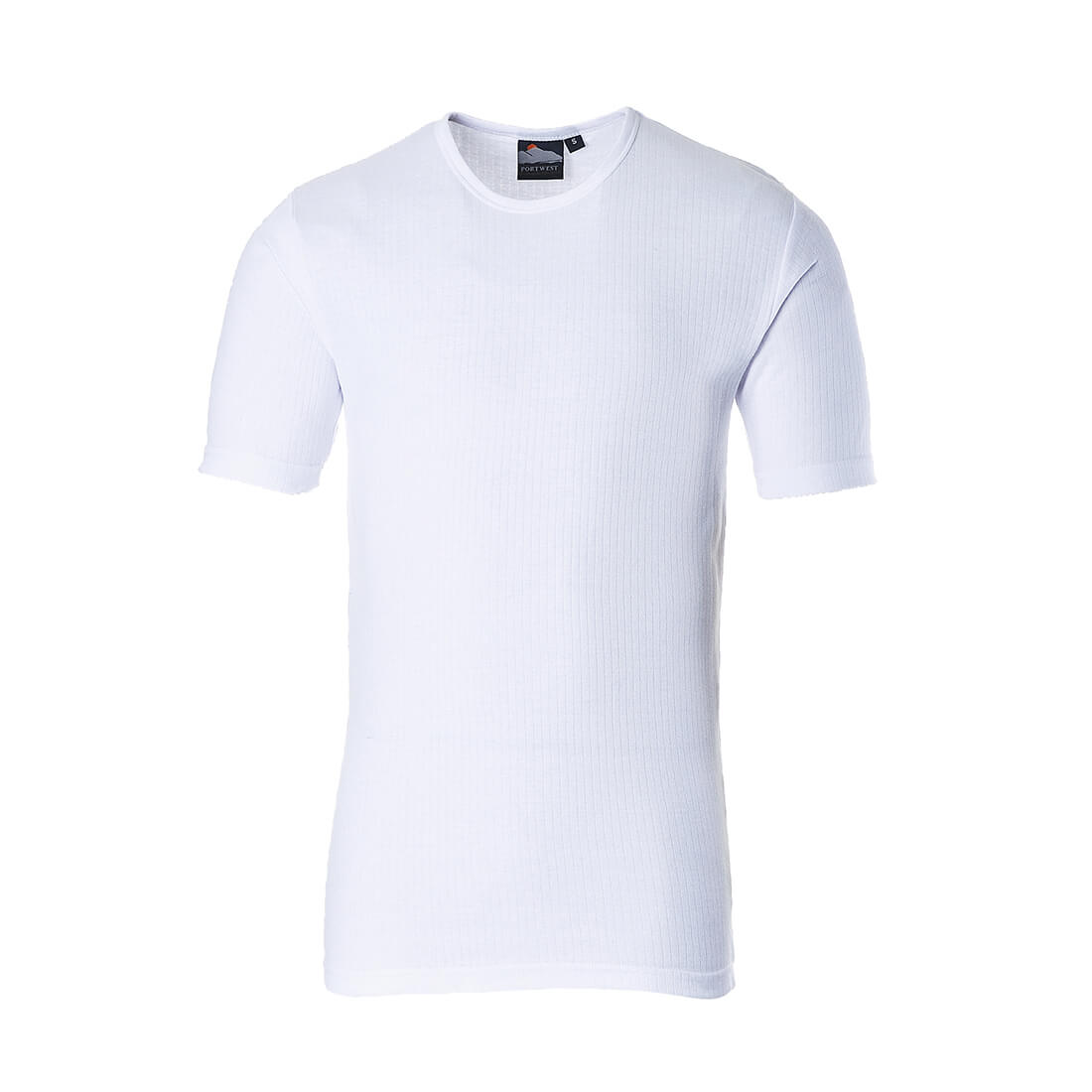 Image of Portwest Thermal Short Sleeve T Shirt White L