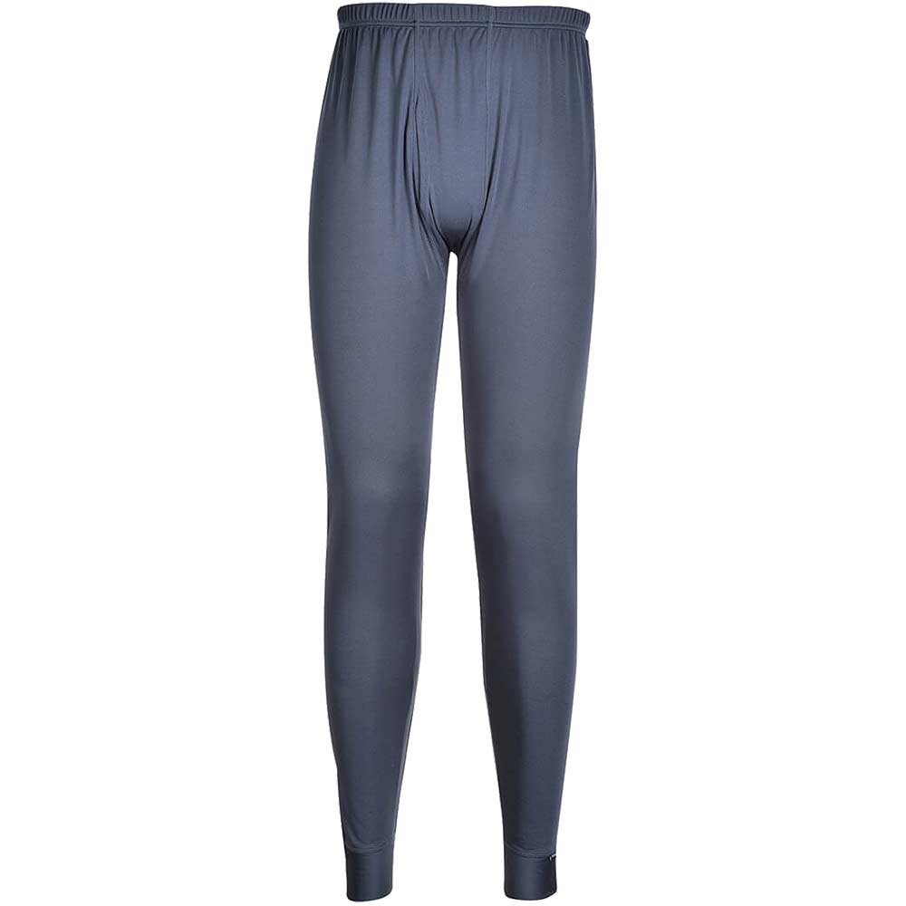 Portwest Mens Thermal Baselayer Leggings Charcoal XL
