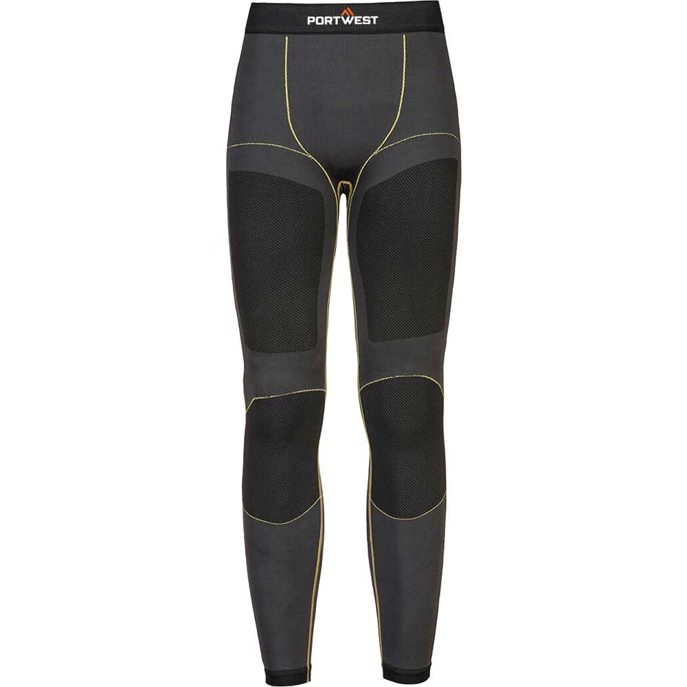 Portwest Dynamic Air Mens Baselayer Leggings Charcoal M
