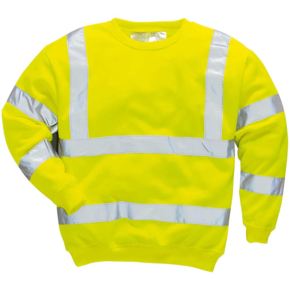 Image of Portwest Class 3 Hi Vis Jumper Yellow 4XL